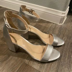 Nine West 2 inch heels w/ ankle strap